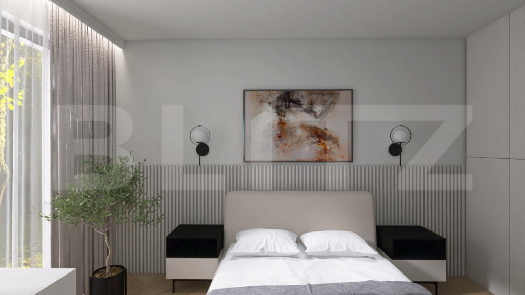 Apartament cu 3 camere in suprafat utila de 84,76 mp si 14 m