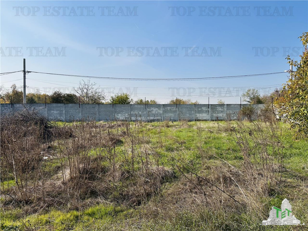 SUPER TEREN INTRAVILAN, 1872 mp, curte individuala si îm...