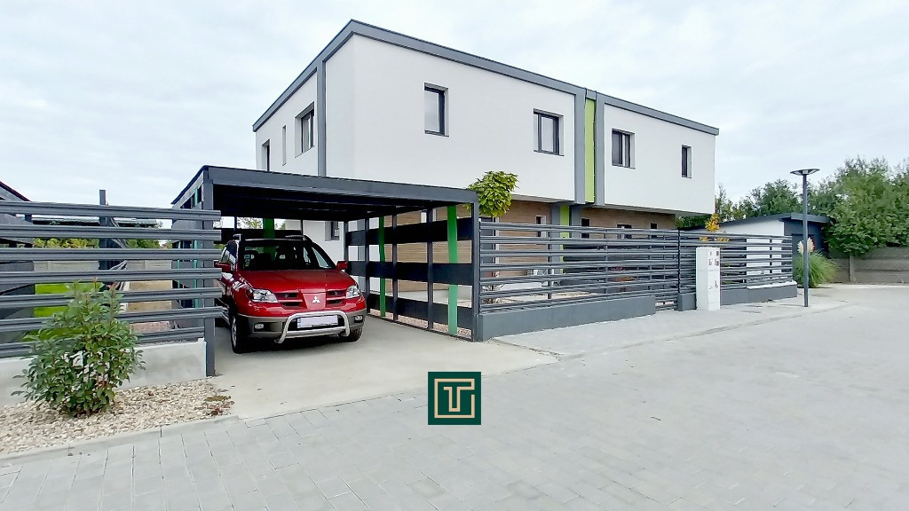 Duplex nou cu 4 camere eficient energetic in stil minimalist in Gai