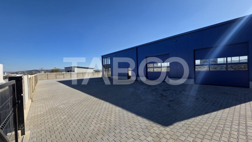 Hala industriala noua diverse destinatii de inchiriat in Seb