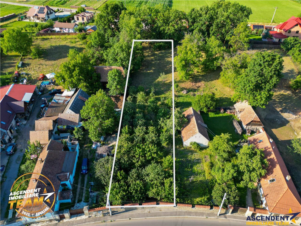 FILM! Peste 1.500mp teren intravilan, zona de case, acces fa