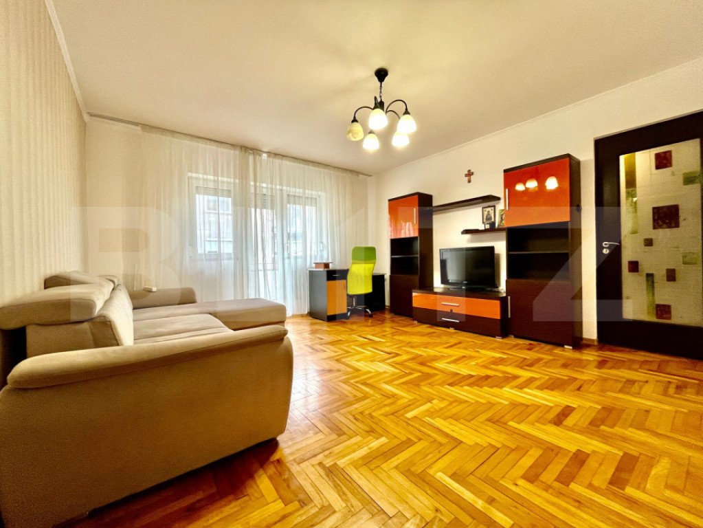 Apartament 2 camere, 50 mp, etaj 3/4 – Modern, luminos, ga