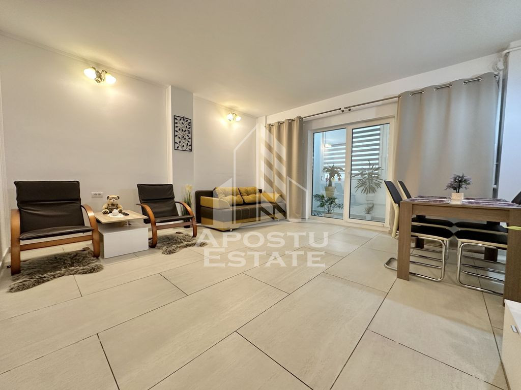 Apartament cu o camera mobilat si utilat la parter in Gir...