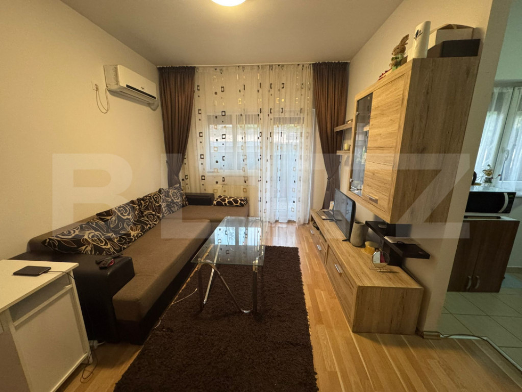Apartament de 2 camere, 43 mp util + 35 mp gradina, zona Cop