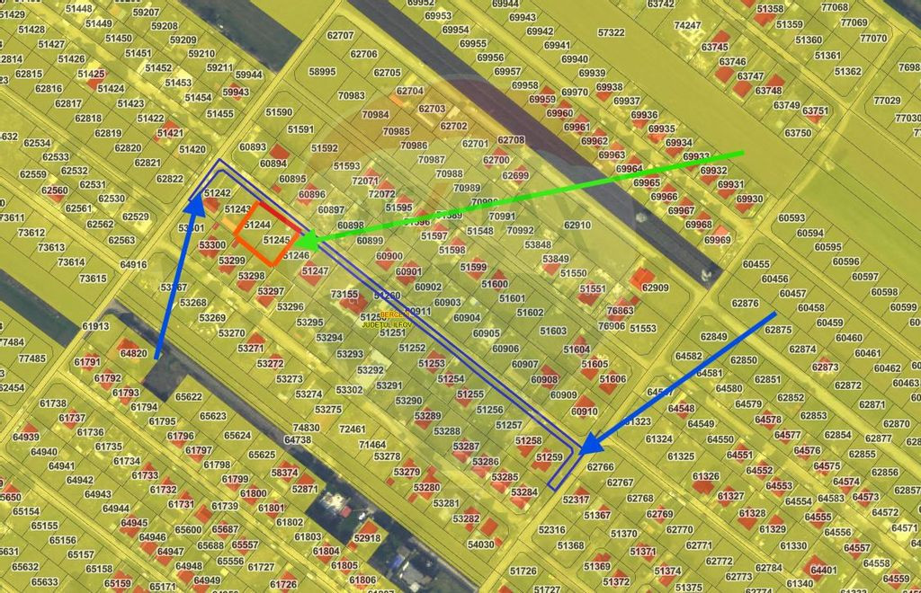 Teren 912mp de vanzare in Berceni / Strada Zanelor (2 lot...