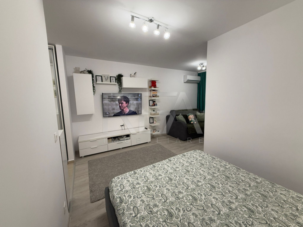 Garsonieră modernă Theodor Pallady – mobilată, bloc nou