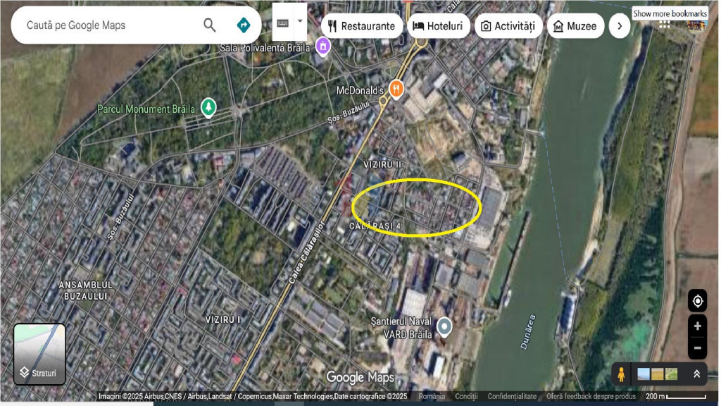 Teren intravilan, zona Chercea, suprafata 4900mp.