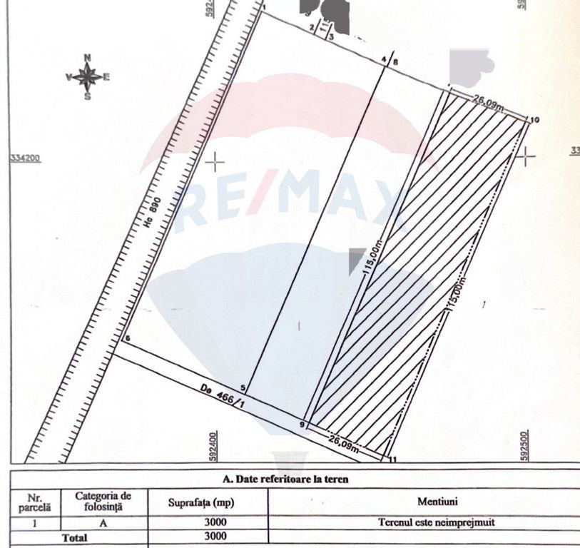Teren intravilan 10,600mp Strada Matei milo Pipera