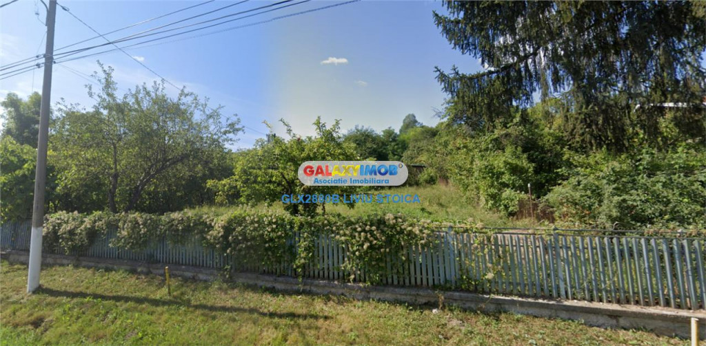 Teren 1600 mp Orasul Breaza - utilitati la poarta