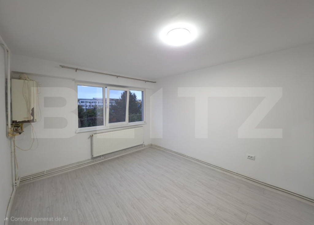 Garsonieră complet renovată – 22 mp utili, etaj intermed