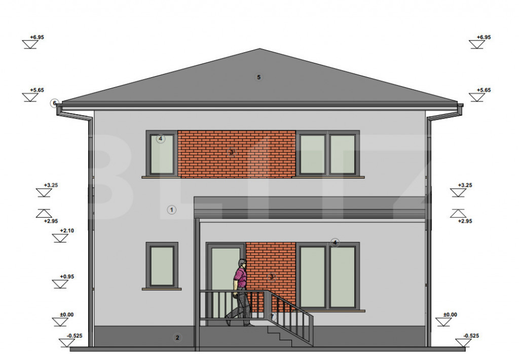 Casa spatioasa cu teren de 530 mp in Dezmir