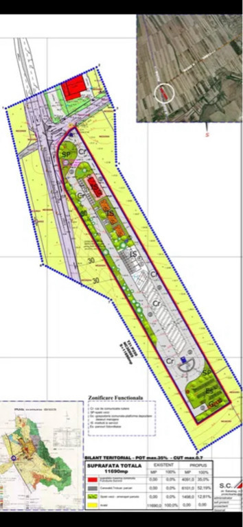 *Teren intravilan – Comuna Greci, jud. Tulcea* 11700mp