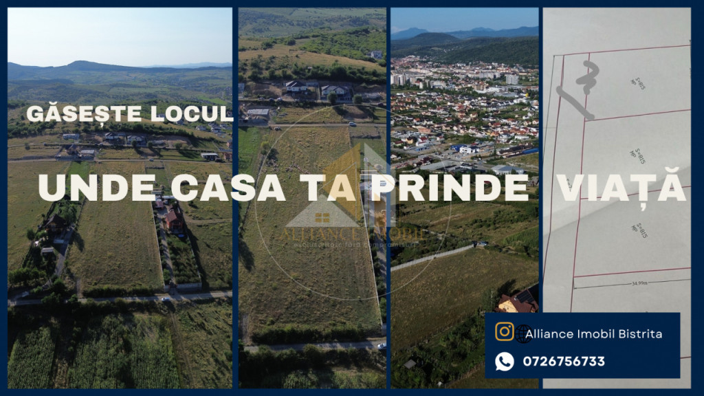 Terenuri de vânzare – investiție sigură într-o zonă