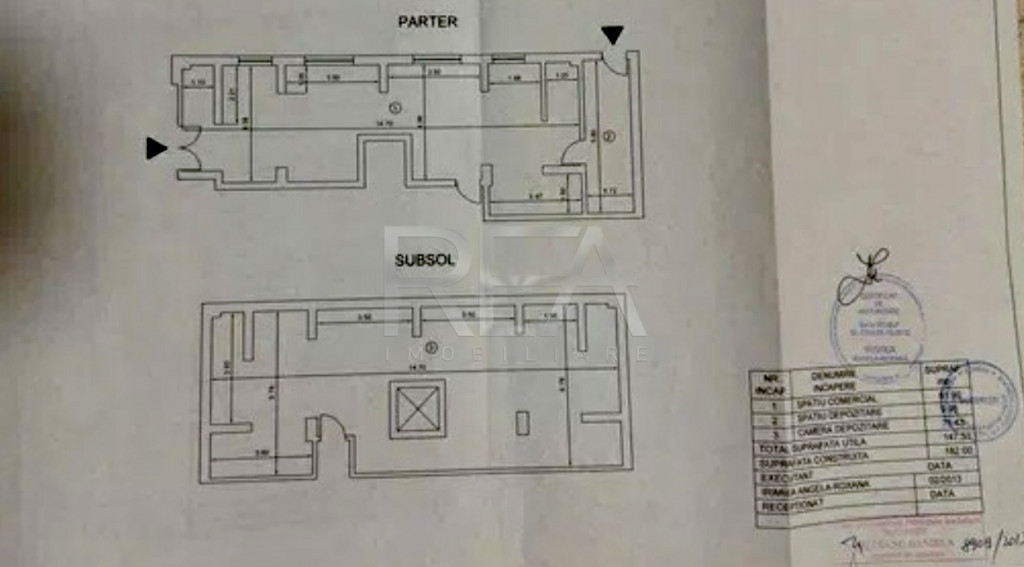 Spațiu Comercial + 2 Locuri de Parcare Chirias Activ – Dr