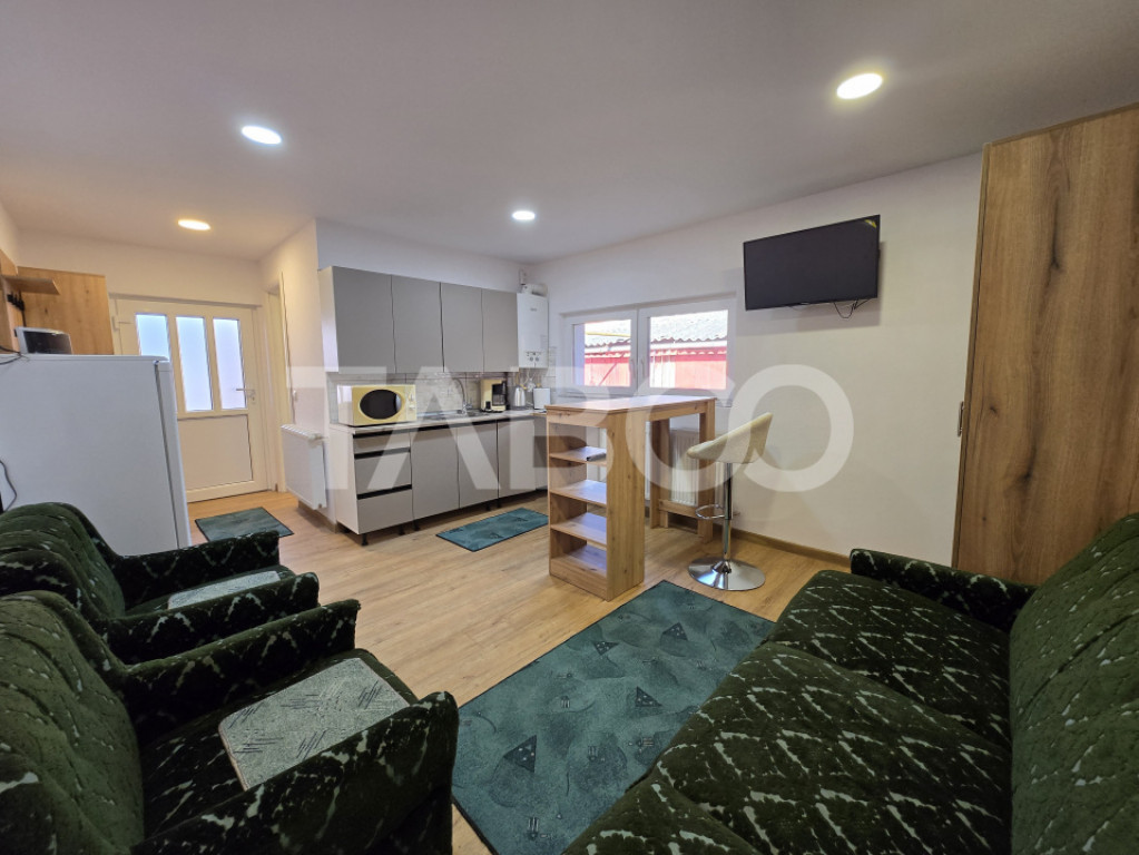 Garsoniera de inchiriat open space 19 mp zona Piata Cluj Sib