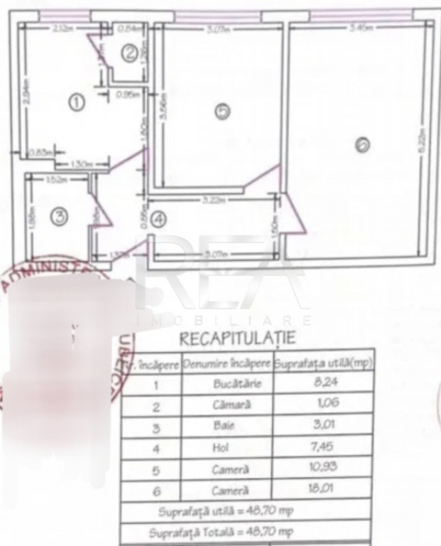 Apartament 2 camere, decomandat , bloc anvelopat-Drumul Tabe