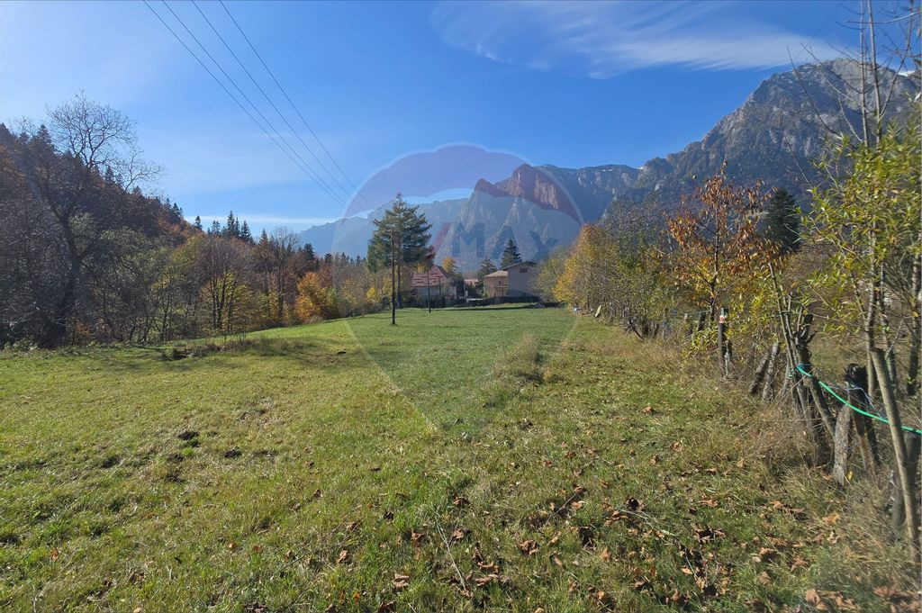 Teren intravilan cu vedere spectaculoasă spre Crucea Car...