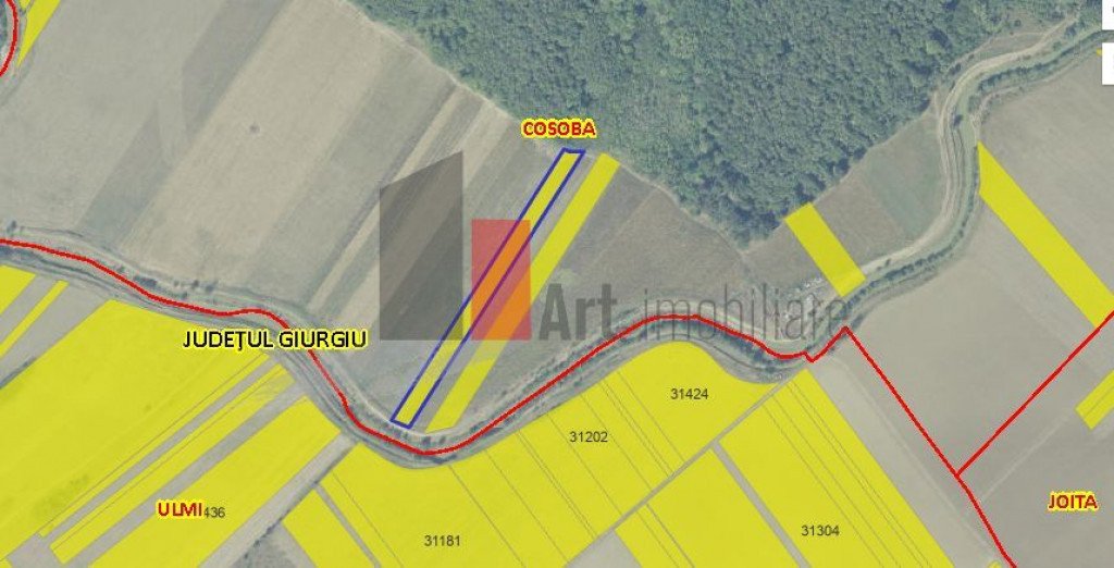Teren Intravilan Padure Joita