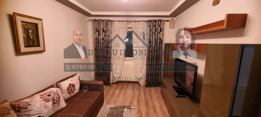 Apartament 3 camere complet mobilat – Adjud, zona Profi...