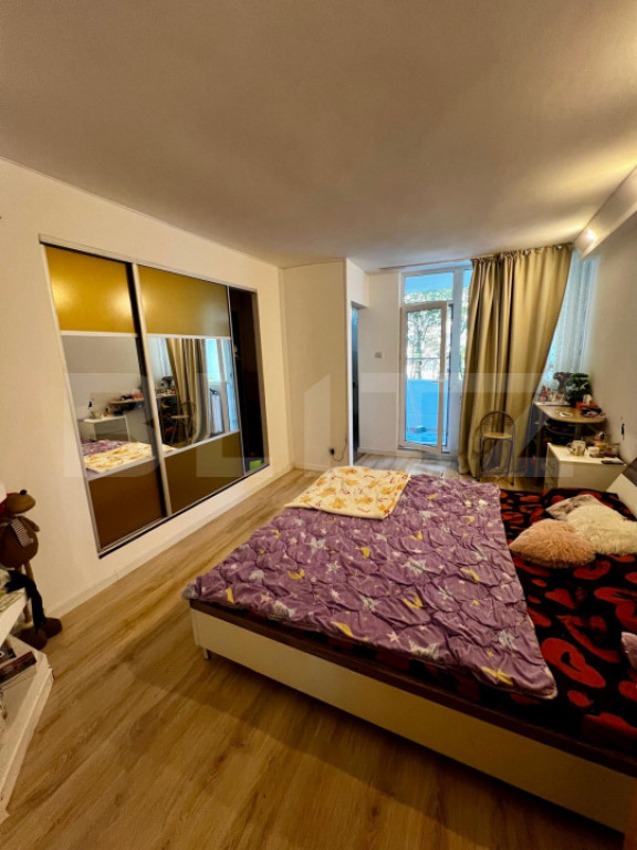 Exclusiv-Apartamet 1 camera, 28 mp, balcon, zona Aleea Detun