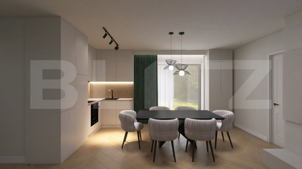 Apartament cu 3 camere, 78.98 mp si 13 mp terasa, zona Brade