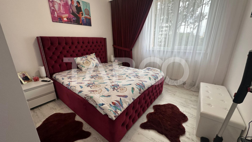 Apartament 2 camere de inchiriat cu balcon zona Rahovei Sibi