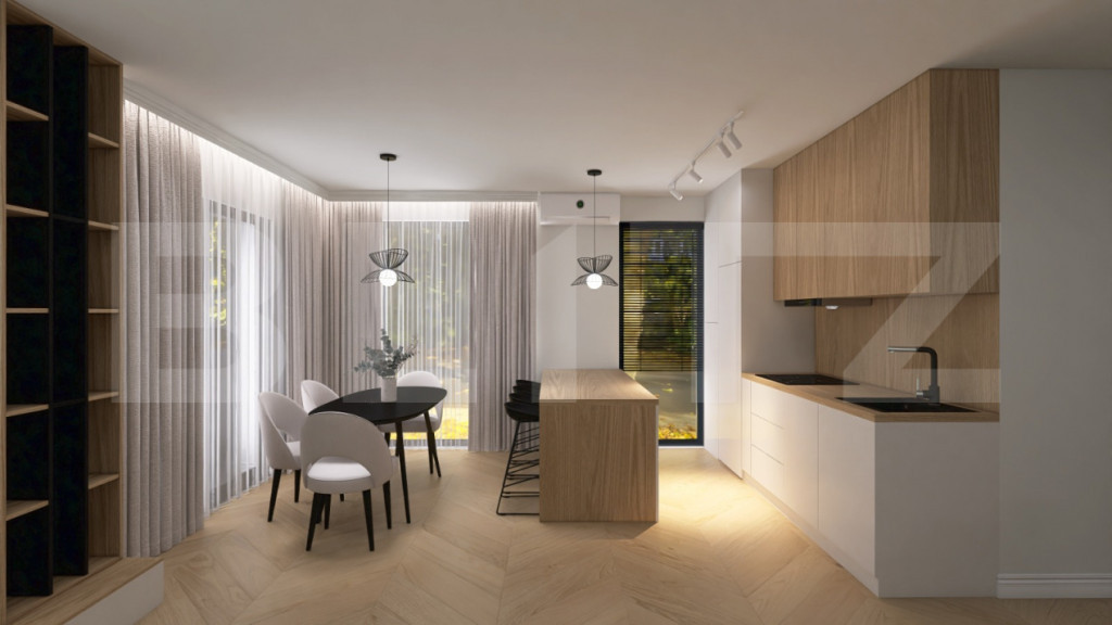 Apartament cu 2 camere, in suprafat utila de 47,34 mp, zona