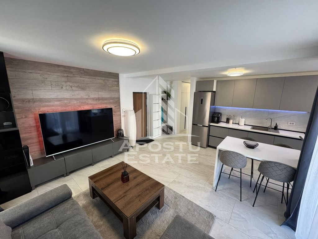 Apartament 2 camere, prima inchiriere, loc de parcare, Giroc