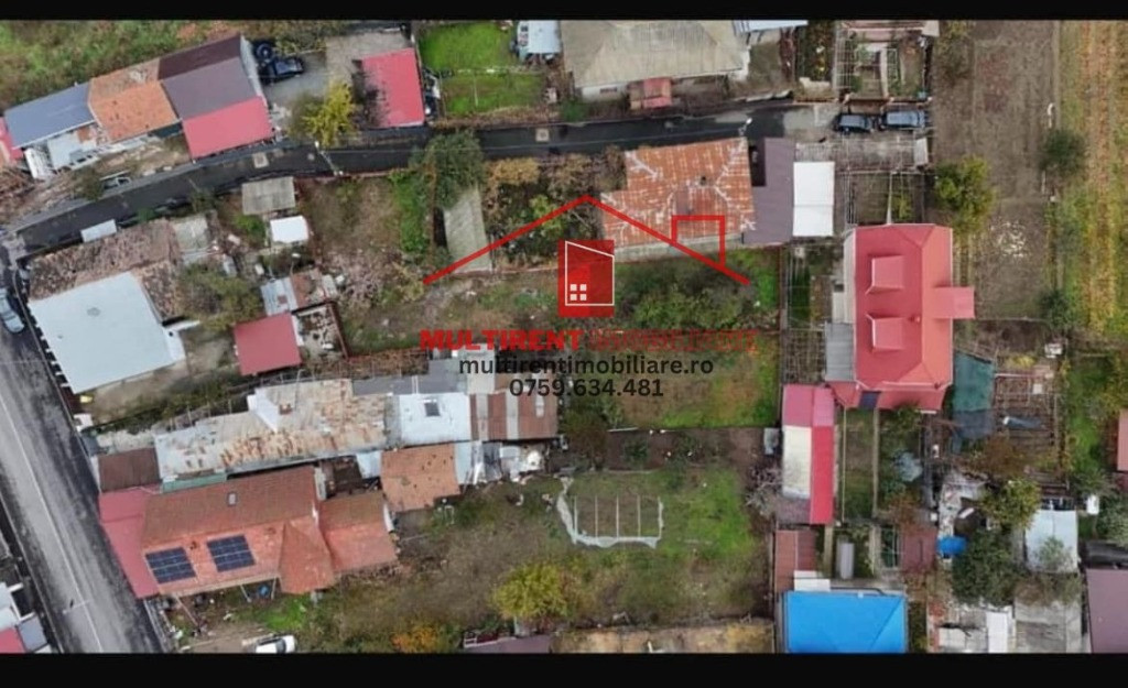 Teren intravilan pentru casa situat pe str.Pacii !