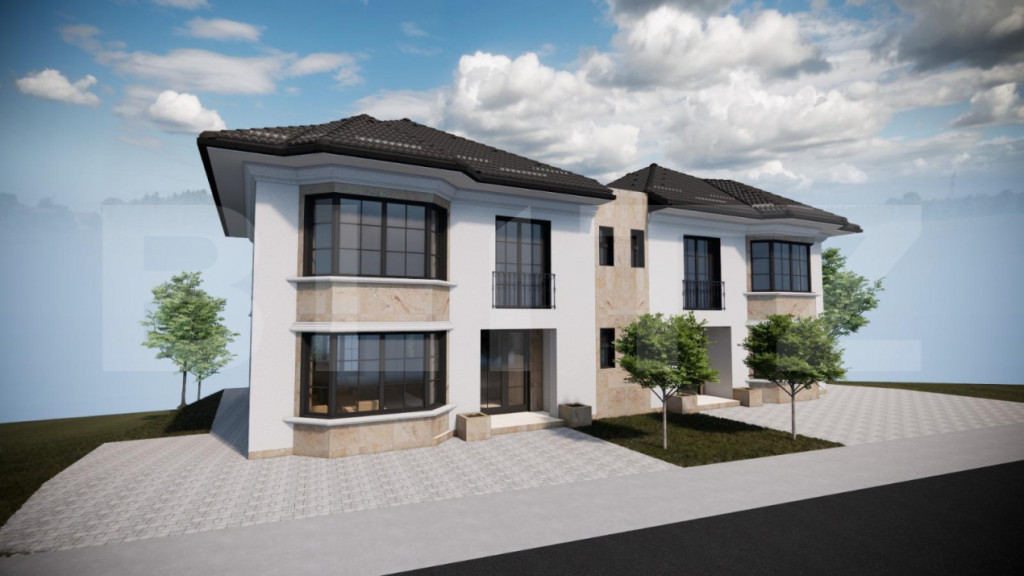 Duplex premium cu 600 mp teren – confort și intimitate î