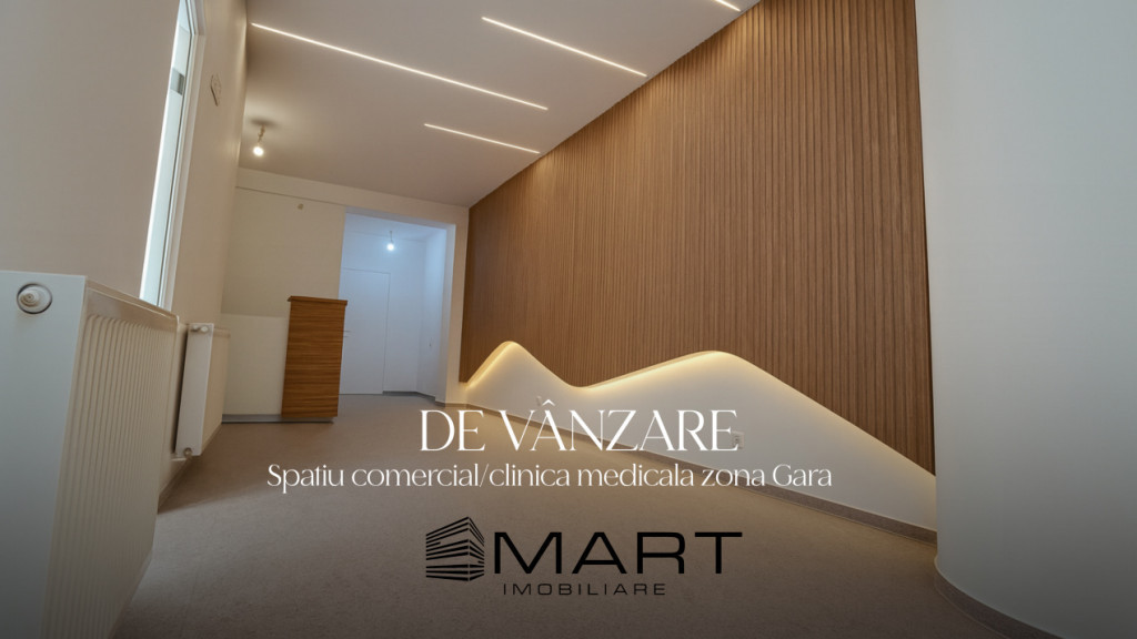 Spatiu comercial pretabil clinica medicala, 200 mp zona Gari