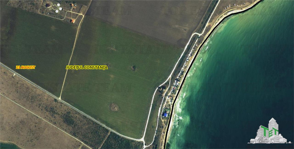 Teren intravilan constructii cu deschidere la mare in 23 Aug