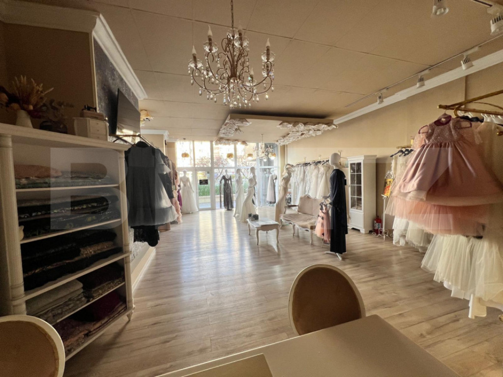 Spatiu comercial central, 107 mp, vitrina, acces aproviziona