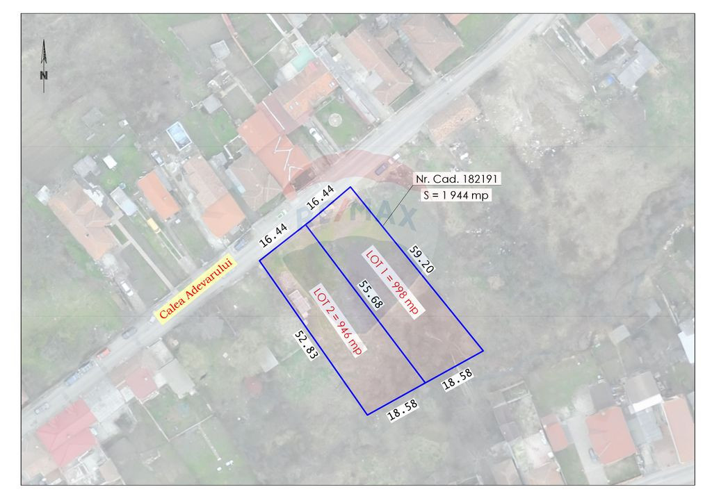 Teren intravilan, 1944 mp, de vânzare, Oradea, Strada Ad...