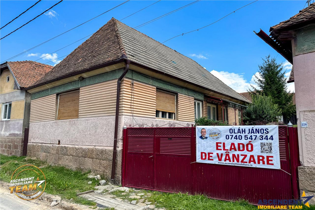 FILM!Doua case traditionale,pe domeniu cu peste 5.000mp tere