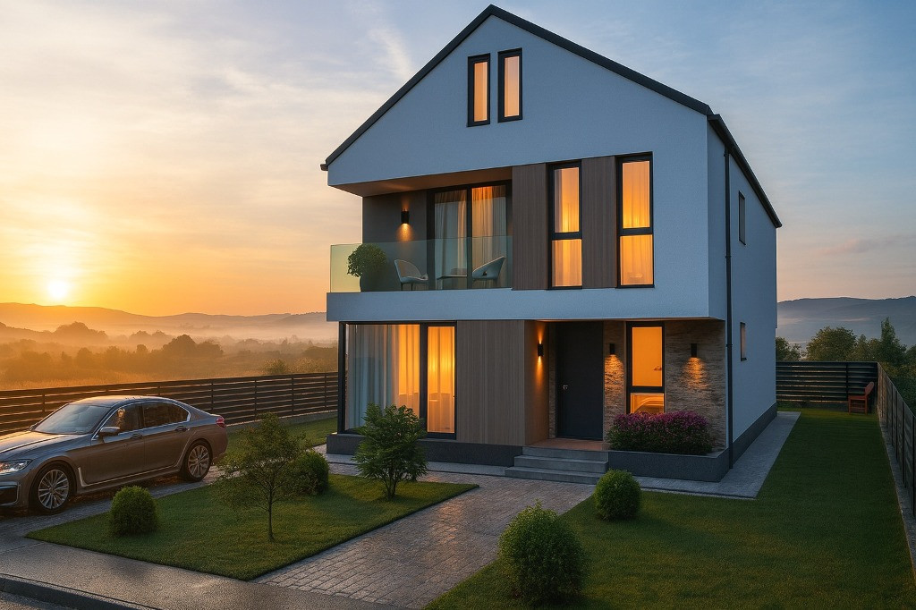 Nym House - casă design modern, finisaje premium Ghimbav