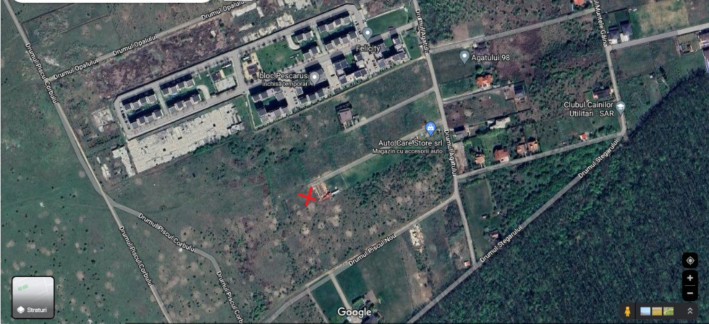 Teren Drumul Agatului 736 mp New 2025