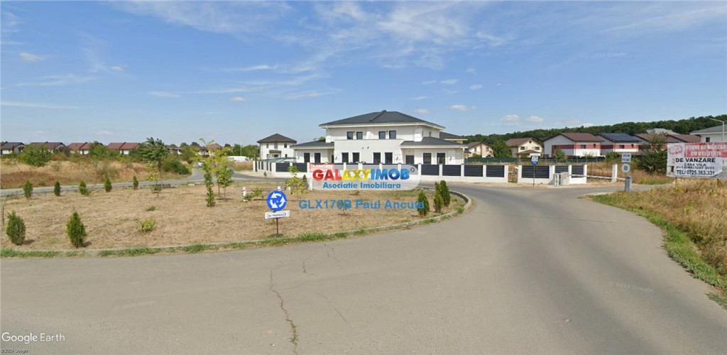 Teren Lot casa 1357mp Corbeanca str Ciocarliei cu Privighe