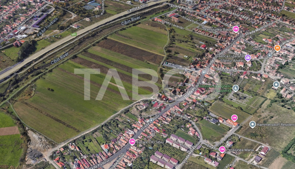 Teren de vanzare intravilan cu suprafata utila de 3000mp zon