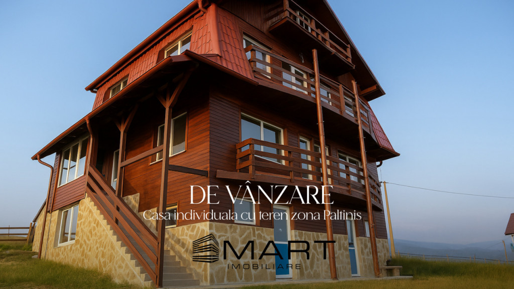 Casa individuala cu teren zona Paltinis