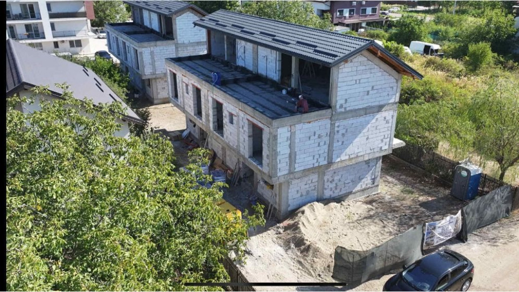 Vila Popesti 5 camere 4 bai incalzire in pardoseala