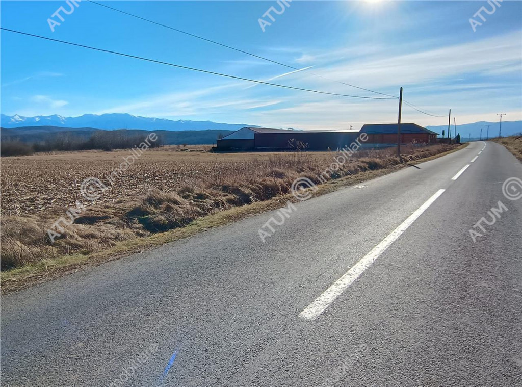 Teren pretabil investitie in Daia judet Sibiu