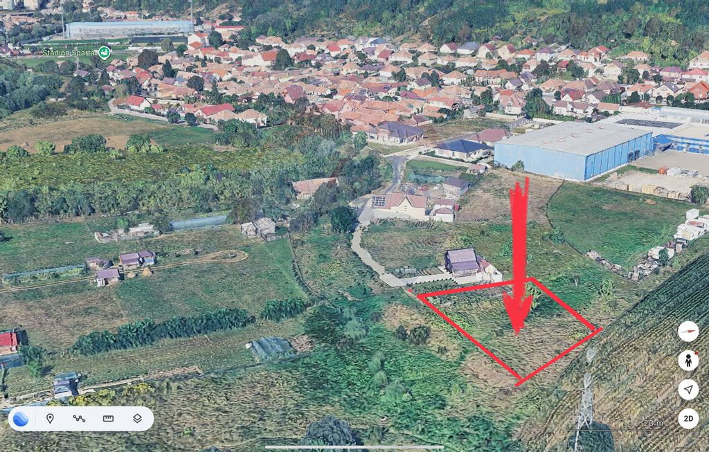 Teren constructie casa, 696 mp Medias / Strada Stadionului