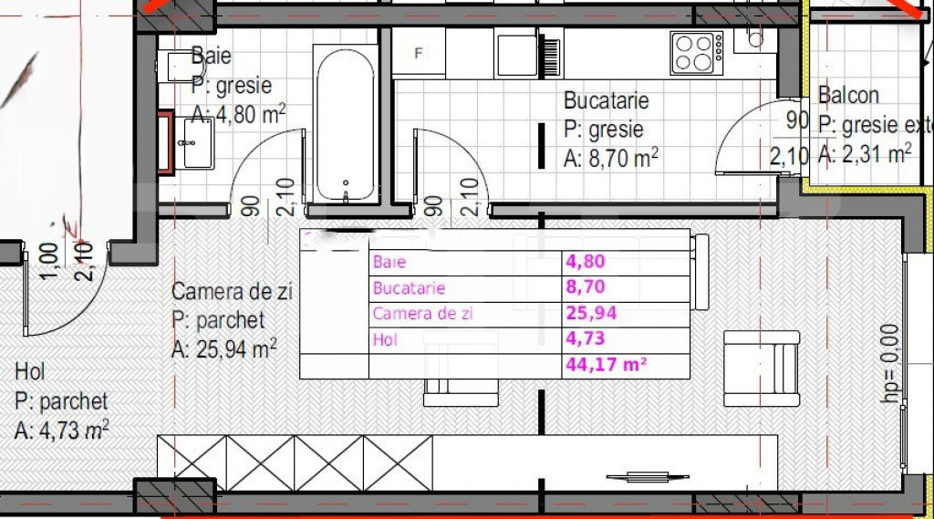 EXCLUSIVITATE! APARTAMENT 1 CAMERA DECOMANDAT, ETAJ INTERMED