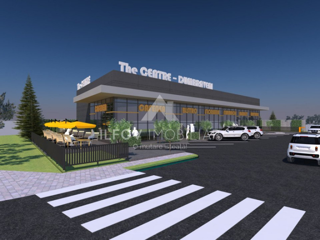 Teren 1398mp cu autorizatie spatiu comercial 585mp, randamen