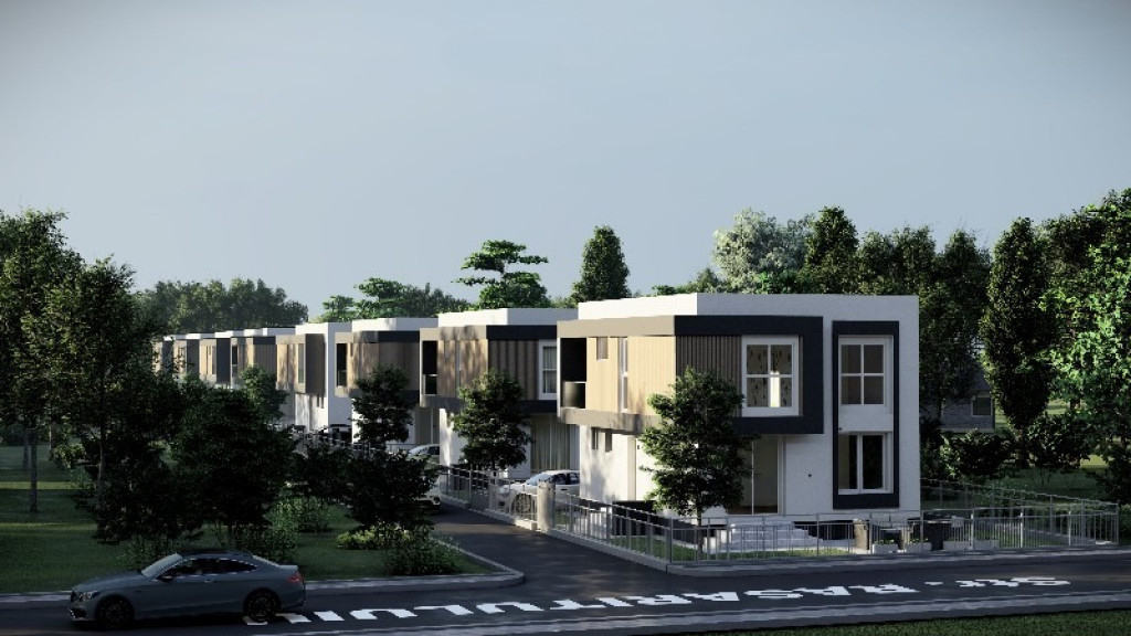 Vila Individuala P+1, 4 Camere - 3 bai, Teren 235 MP