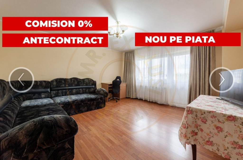 Apartament 3 camere cartier Tudor Vladimirescu langa Arges M