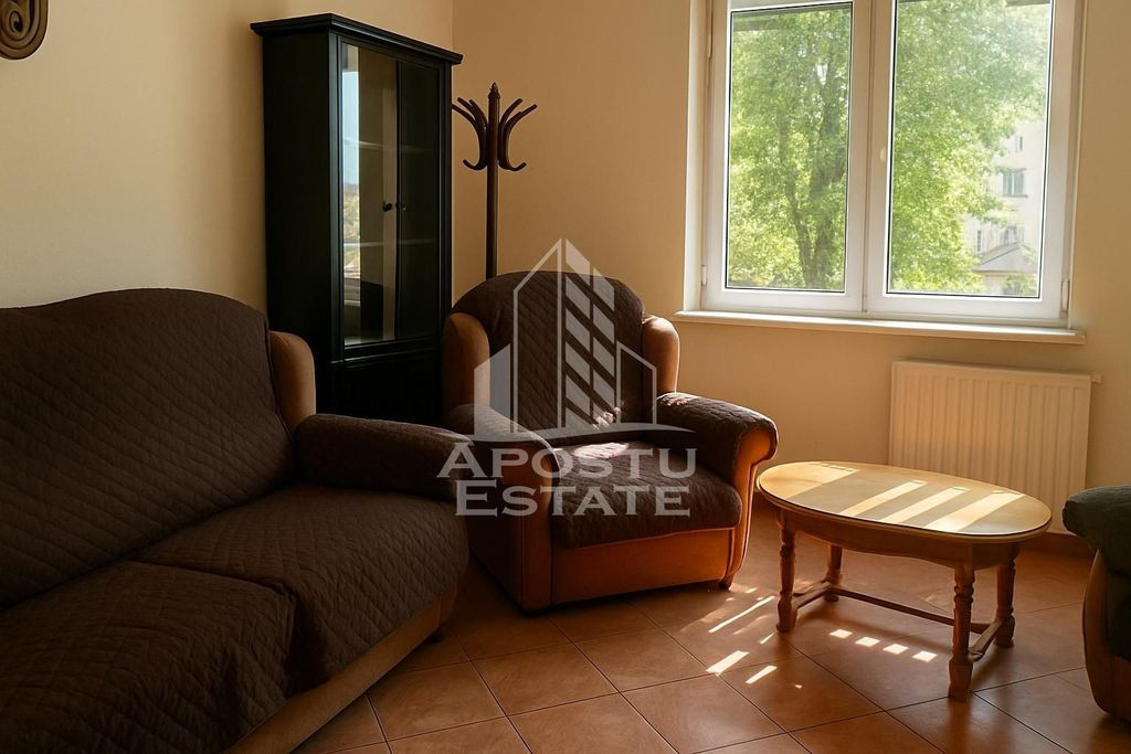 Apartament 3 camere, centrala proprie, zona Torontalului