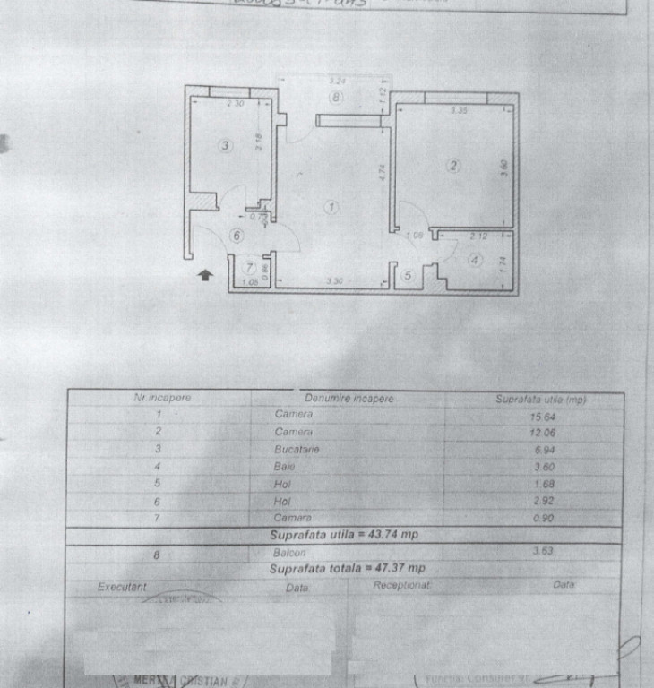 Apartament 2 camere zona City Park Mall, Constanta