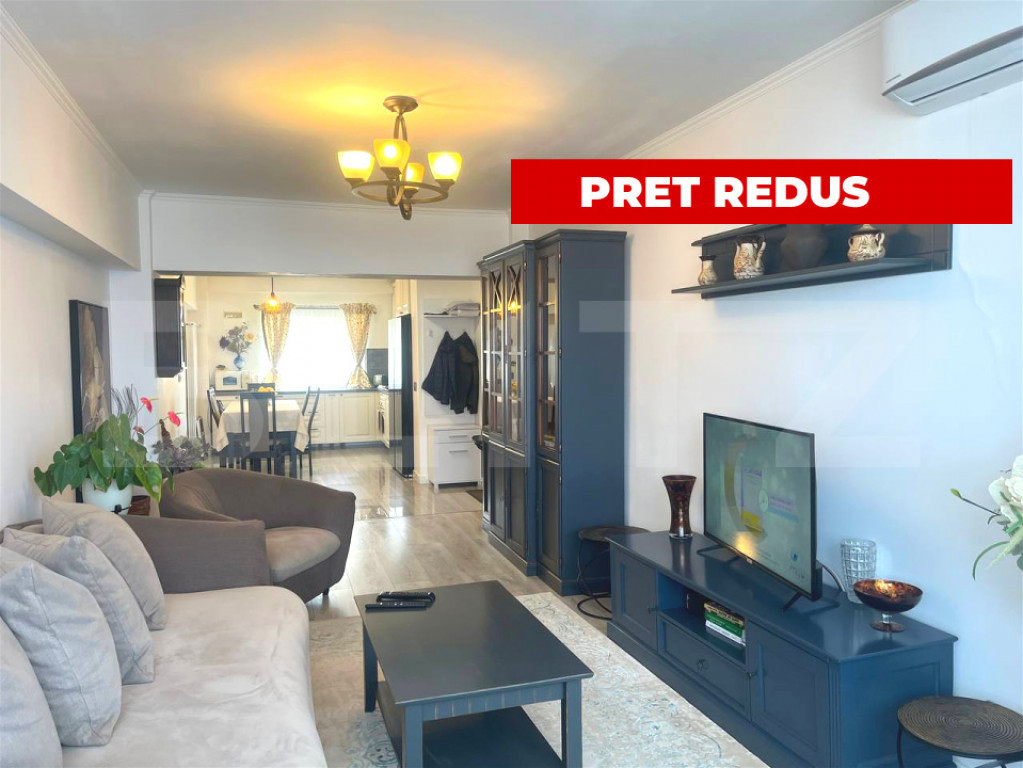 Apartament 3 camere, 74 mp, zona Simion Bărnuțiu